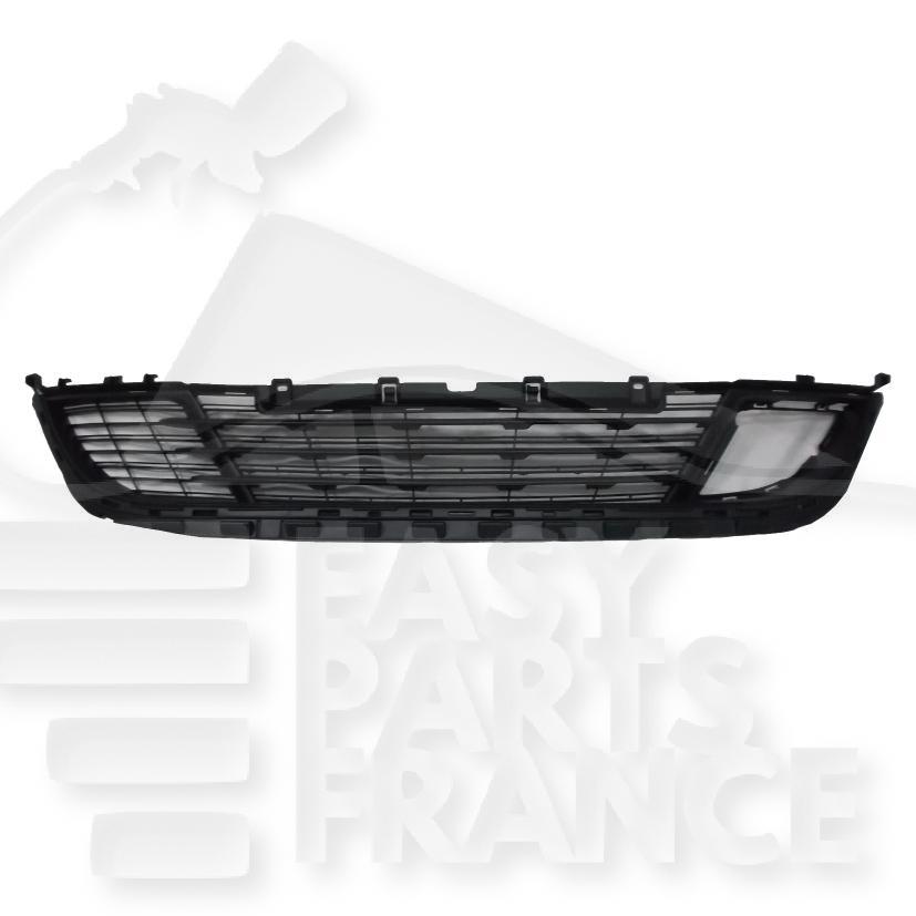 GRILLE DE PC AV CENTRALE INF NOIRE - MOD ALLURE Pour PEUGEOT 308 - PG072 07/13→05/17