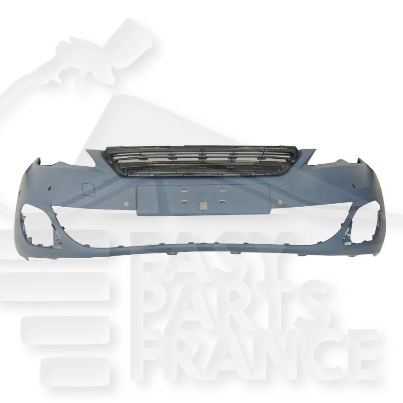 PC AV A PEINDRE S/LAVE PHARE A/CACHE CROCHET & PACKONTROL & GRILLE & PARK ASSIST MOD. ALLURE Pour PEUGEOT 308 - PG072 07/13→05/17