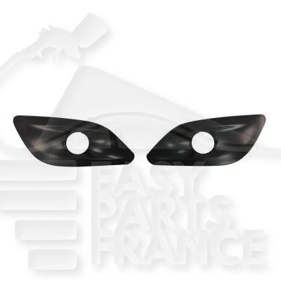 GRILLE DE PC AVD/AVG NOIRE A/EMPL AB - MOD ACTIVE Pour PEUGEOT 308 - PG072 07/13→05/17