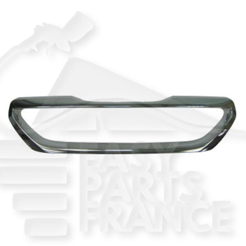 MOULURE DE GRILLE DE PC AV CENTRALE CHROMEE Pour PEUGEOT 2008 - PG250 04/13→03/16