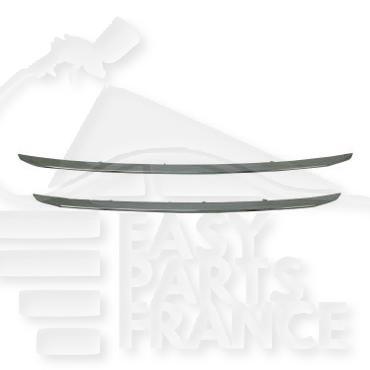MOULURE DE GRILLE DE CALANDRE CHROMEE ( 2 PIECES ) Pour PEUGEOT 2008 - PG250 04/13→03/16
