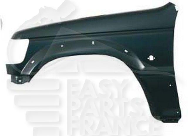 AILE AVG + EMPL FEU + TROUS ELARGISSEUR Pour MITSUBISHI PAJERO - MT111 04/91→08/97