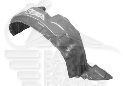 PARE BOUE AILE AVD S/MOULURE Pour MAZDA 2 - MZ042 02/11→09/14