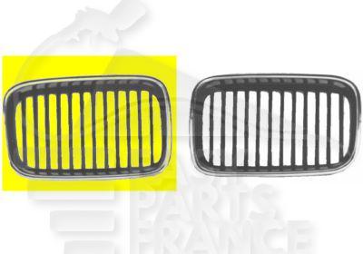 GRILLE DE CALANDRE D Pour BMW S3 E36 4 PTES - BM030 12/90→08/96