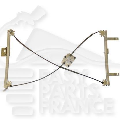 MECANISME DE LEVE VITRE AVD ELECT - CABRIO Pour PEUGEOT 307 - PG060 04/01→03/05