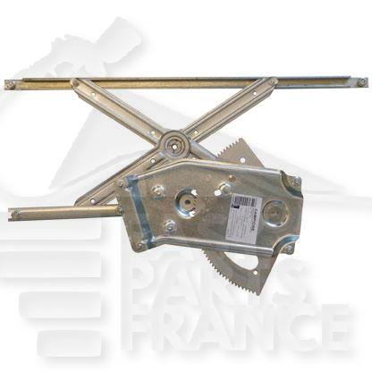 MECANISME DE LEVE VITRE ELECT AVG 5 PTES Pour RENAULT MEGANE - RN104 11/08→02/12