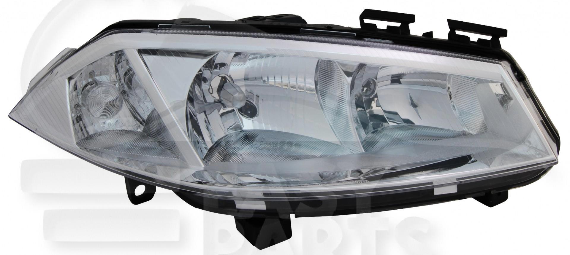 OPT D H1+H7 ELECT S/MOTEUR Pour RENAULT MEGANE CABRIO - RN166 10/03→