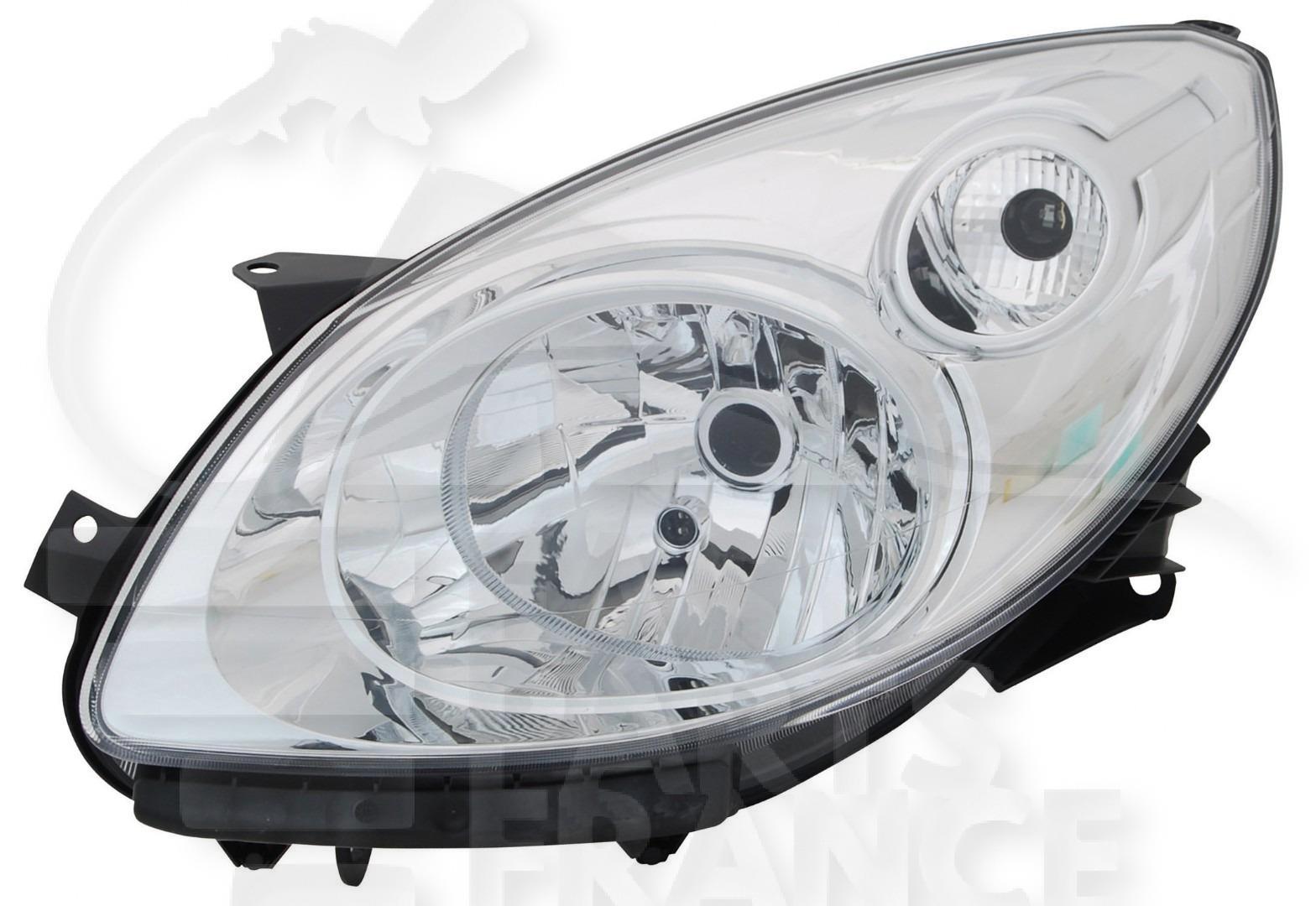 OPT G H4 ELECT S/MOTEUR F/CHROME Pour RENAULT TWINGO DYNAMIC - RN157 04/07→11/11