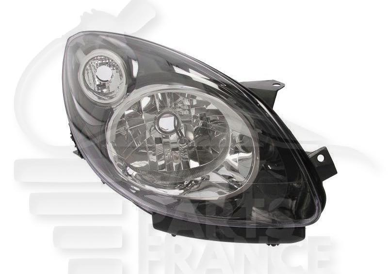 OPT D H4 ELECT S/MOTEUR F/NOIR Pour RENAULT TWINGO DYNAMIC - RN157 04/07→11/11