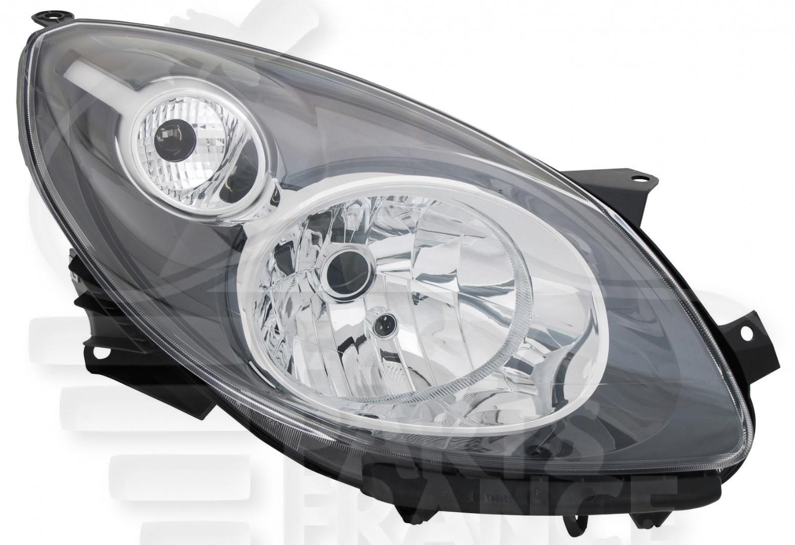 OPT D H4 ELECT S/MOTEUR F/NOIR Pour RENAULT TWINGO DYNAMIC - RN157 04/07→11/11