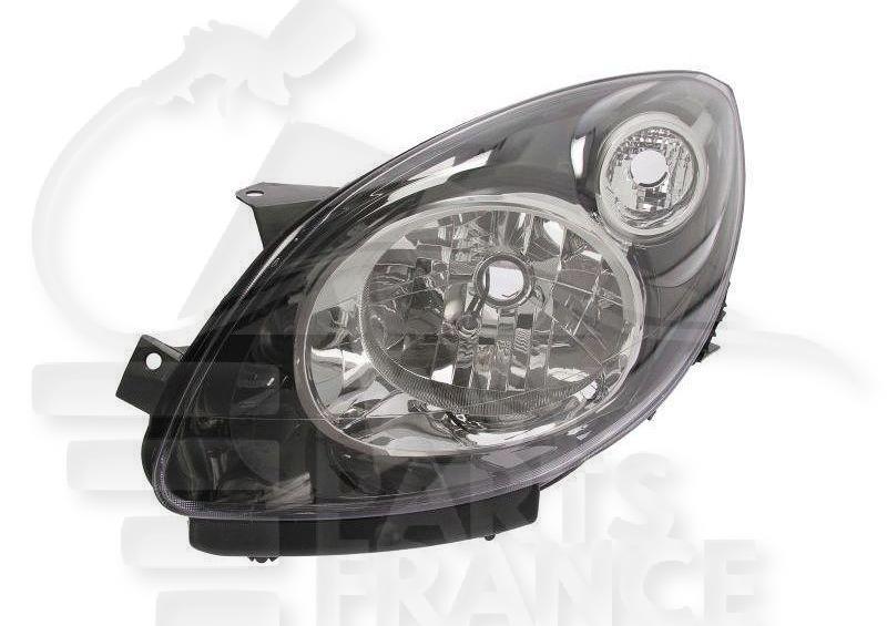 OPT G H4 ELECT S/MOTEUR F/NOIR Pour RENAULT TWINGO DYNAMIC - RN157 04/07→11/11