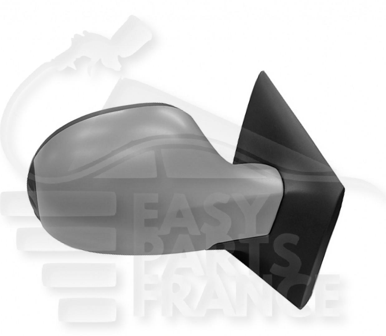 RETRO D ELECT CHAUF A PEINDRE →02/10 Pour RENAULT TWINGO DYNAMIC - RN157 04/07→11/11