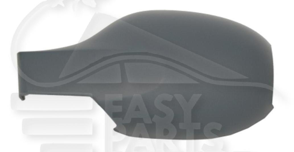 COQUE DE RETRO G A PEINDRE →02/10 Pour RENAULT TWINGO DYNAMIC - RN157 04/07→11/11