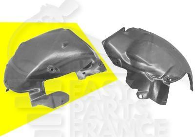 PARE-BOUE AILE AVD - AV Pour RENAULT SCENIC - RN133 08/06→03/09