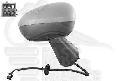 RETRO D ELECT BASE NOIRE - A PEINDRE Pour OPEL MERIVA - OP102 07/10→12/13