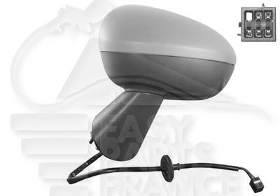 RETRO G ELECT BASE NOIRE - A PEINDRE Pour OPEL MERIVA - OP102 07/10→12/13