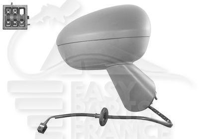 RETRO D ELECT CHAUF BASE & COQUE A PEINDRE Pour OPEL MERIVA - OP102 07/10→12/13