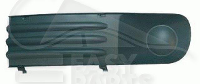 GRILLE DE PC AVG NOIRE mod TRANSPORTER Pour VOLKSWAGEN TRANSPORTER T5 - VO203 11/03→10/09