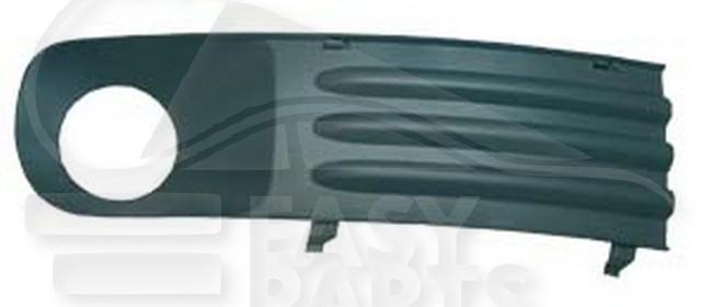 GRILLE DE PC AVD NOIRE A/EMPL AB mod TRANSPORTER Pour VOLKSWAGEN TRANSPORTER T5 - VO203 11/03→10/09