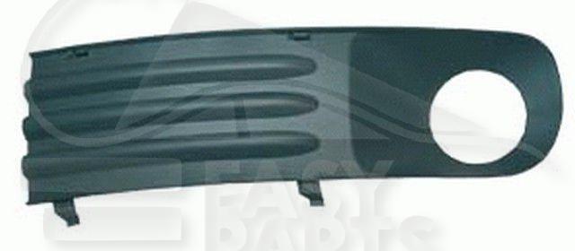 GRILLE DE PC AVG NOIRE A/EMPL AB mod TRANSPORTER Pour VOLKSWAGEN TRANSPORTER T5 - VO203 11/03→10/09