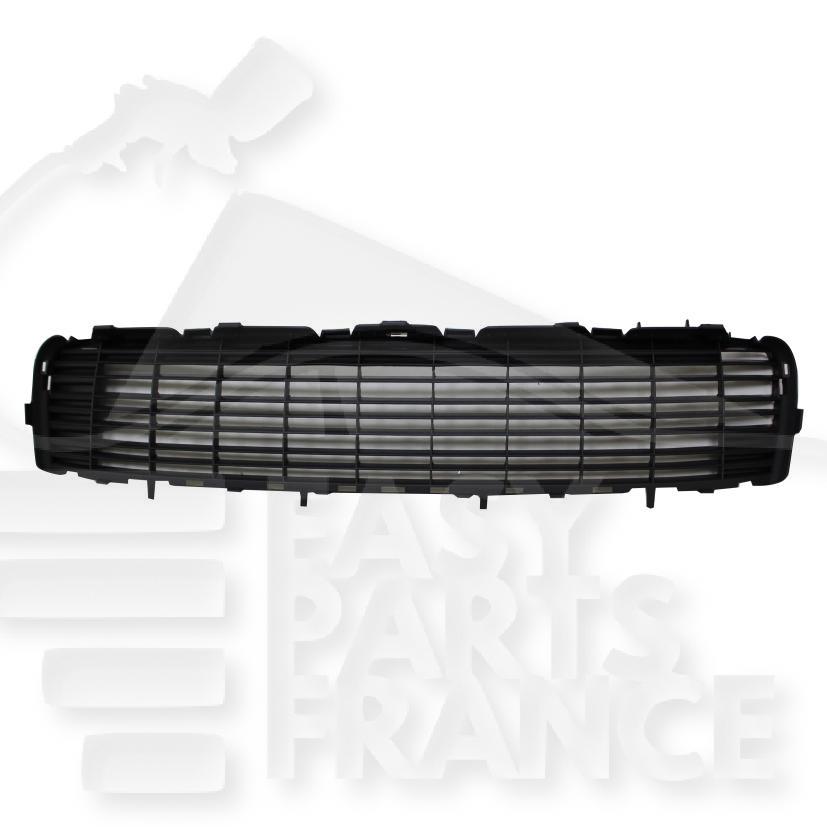 GRILLE DE PC AV SUP INT NOIRE Pour PEUGEOT 3008 - PG140 05/09→10/13