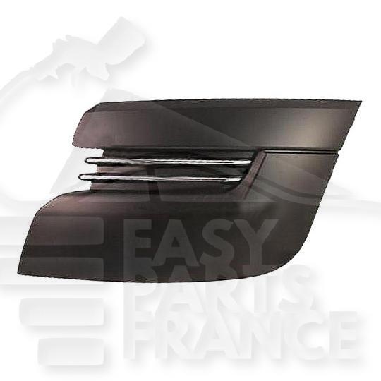 GRILLE DE PC AVG NOIRE A/MOULURE CHROMEE Pour PEUGEOT 3008 - PG140 05/09→10/13