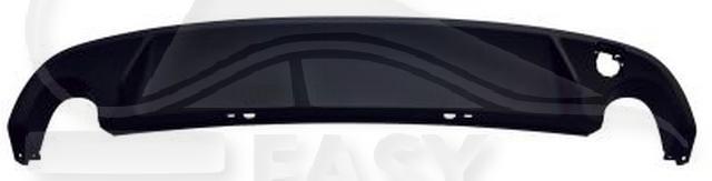 SPOILER DE PC AR NOIR 2 sorties ECH Pour VOLKSWAGEN GOLF 6 GTI - GTD - VO060 05/09→