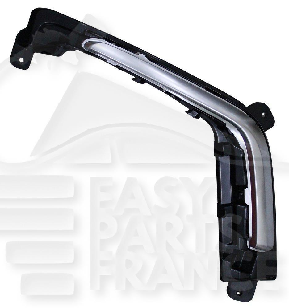 MOULURE DE GRILLE PC AVD CHROMEE Pour PEUGEOT 308 - PG071 04/11→06/13