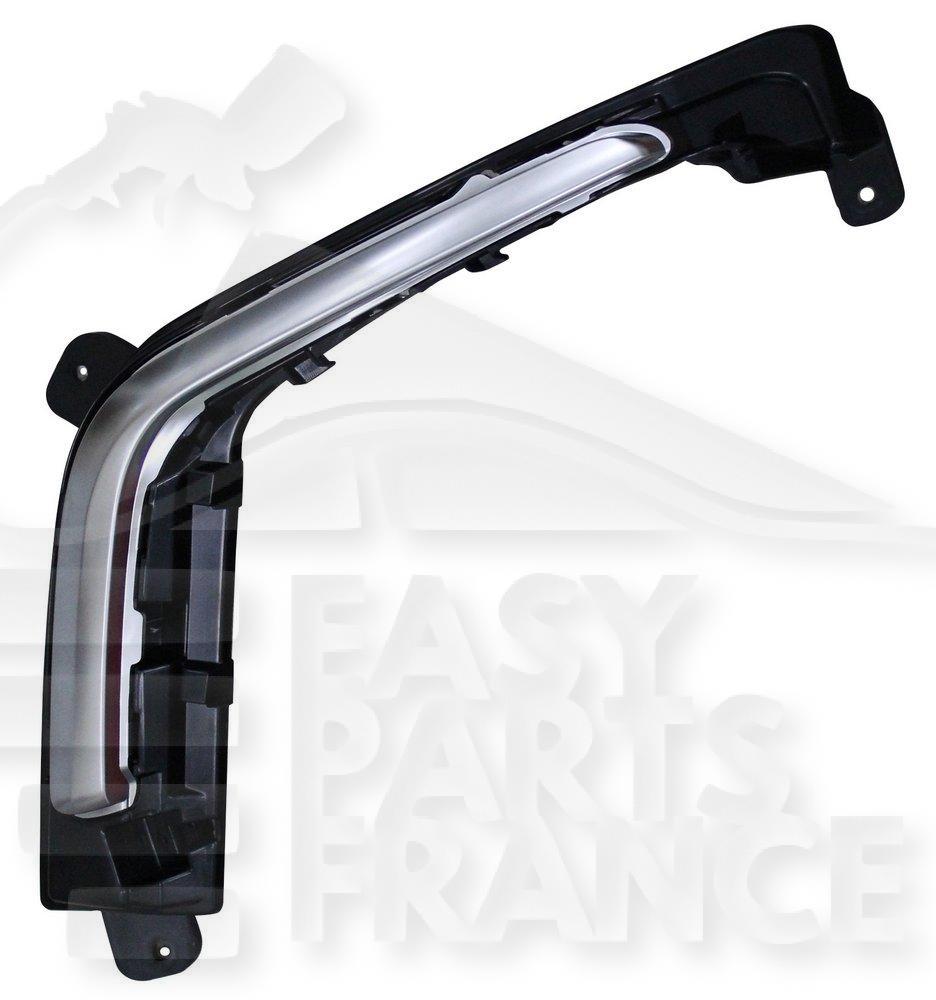 MOULURE DE GRILLE PC AVG CHROMEE Pour PEUGEOT 308 - PG071 04/11→06/13
