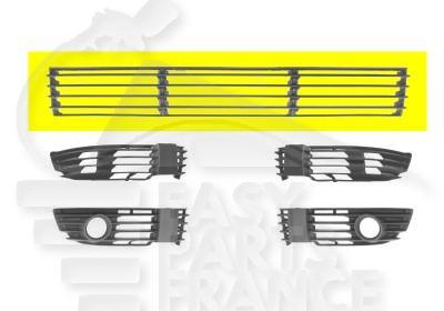 GRILLE CENTRALE DE PC AV NOIRE Pour VOLKSWAGEN PASSAT - VO113 10/00→03/05