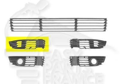 GRILLE DE PC AVD NOIRE Pour VOLKSWAGEN PASSAT - VO113 10/00→03/05