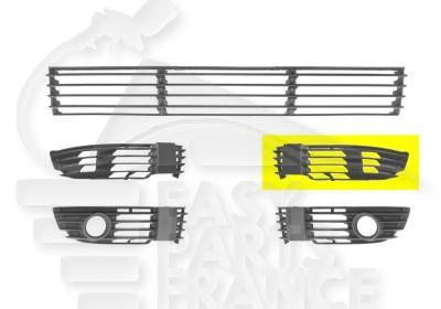 GRILLE DE PC AVG NOIRE Pour VOLKSWAGEN PASSAT - VO113 10/00→03/05