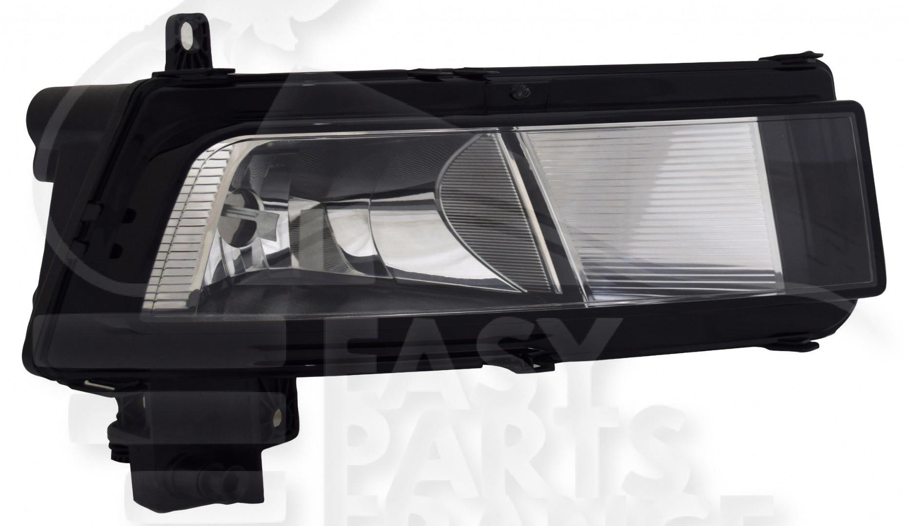 AB H11 AVD CHROME Pour VOLKSWAGEN TOURAN - VO193 04/15→