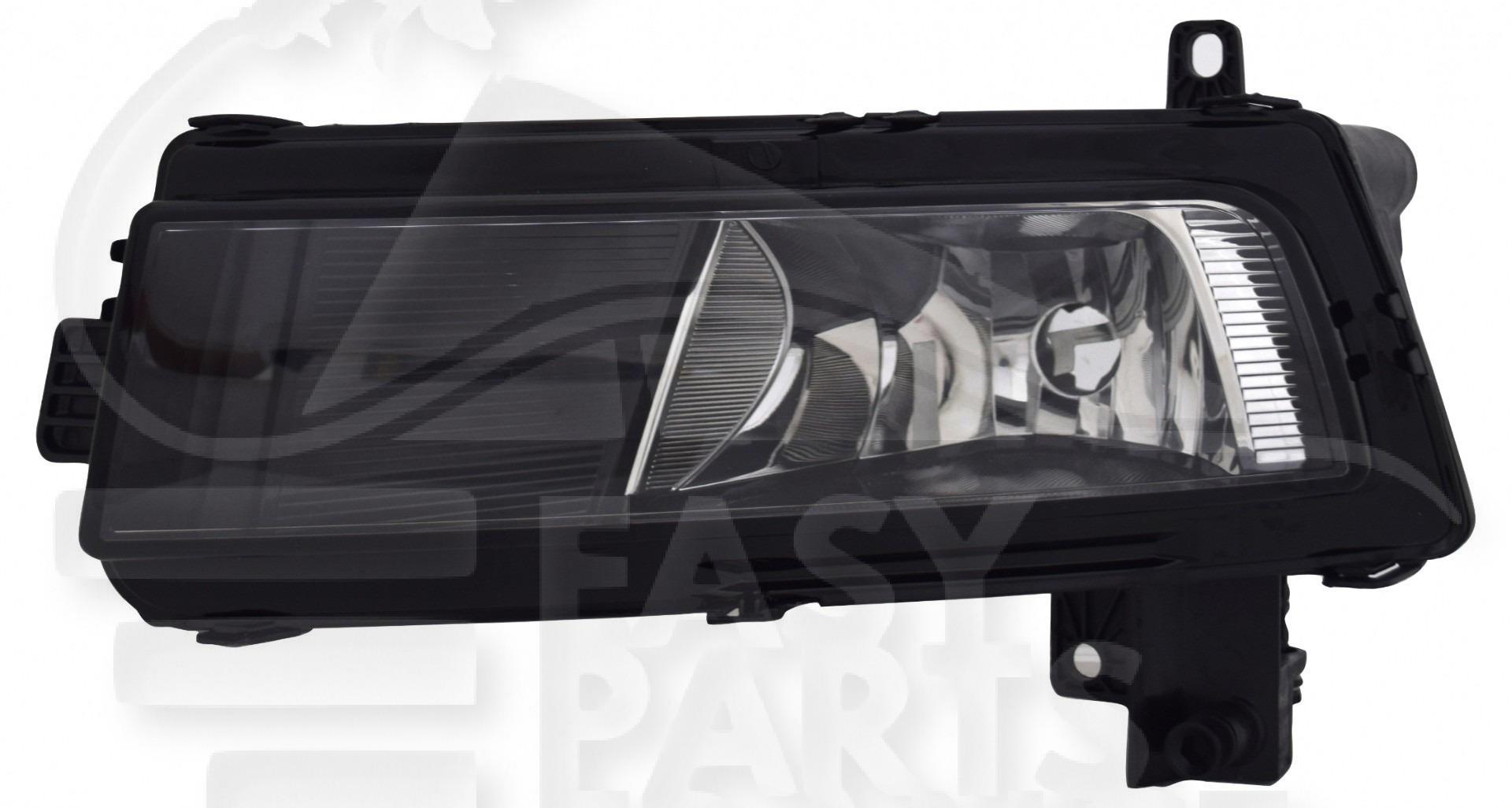 AB H11 AVG NOIR Pour VOLKSWAGEN TOURAN - VO193 04/15→