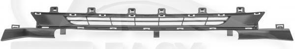 GRILLE DE PC AV CENTRALE INF NOIRE Pour PEUGEOT 208 - PG231 04/15→08/19