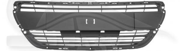 GRILLE DE PC AV CENTRALE NOIRE Pour PEUGEOT 208 - PG231 04/15→08/19