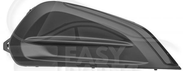 GRILLE DE PC AVD NOIRE Pour PEUGEOT 208 - PG231 04/15→08/19