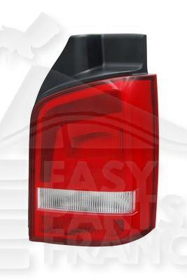 FEU ARD ROUGE/BLANC - 1 PTES Pour VOLKSWAGEN TRANSPORTER T5 - VO204 11/09→