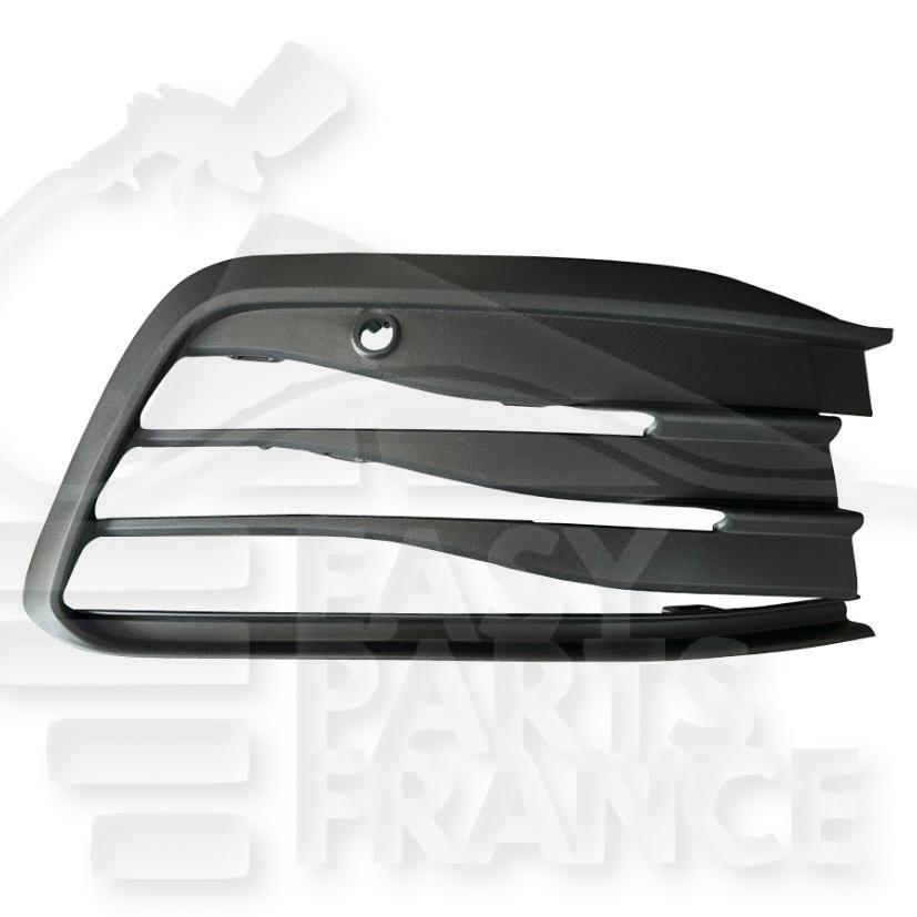 GRILLE DE PC AVD NOIRE A/PACKONTROL Pour VOLKSWAGEN GOLF 8 - VO069 02/20→