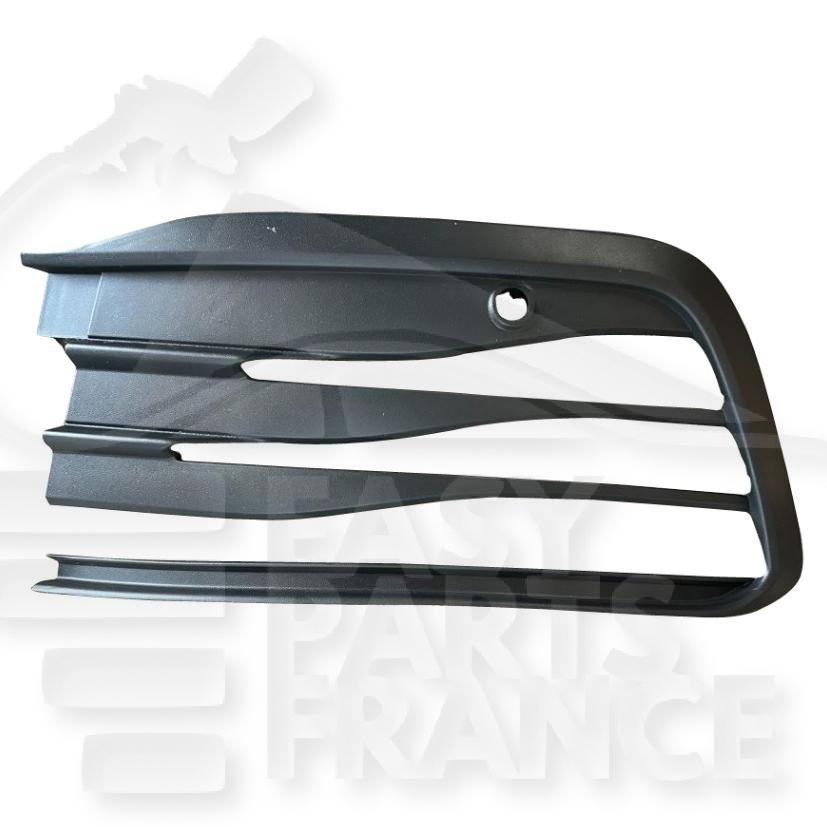GRILLE DE PC AVG NOIRE & TROU CAPTEUR Pour VOLKSWAGEN GOLF 8 - VO069 02/20→