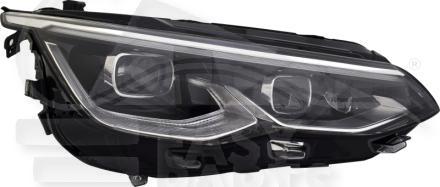 OPT D FULL LED A/MOTEUR & FEU DE JOUR LED F/CHROME Pour VOLKSWAGEN GOLF 8 GTI - VOP071 02/20→