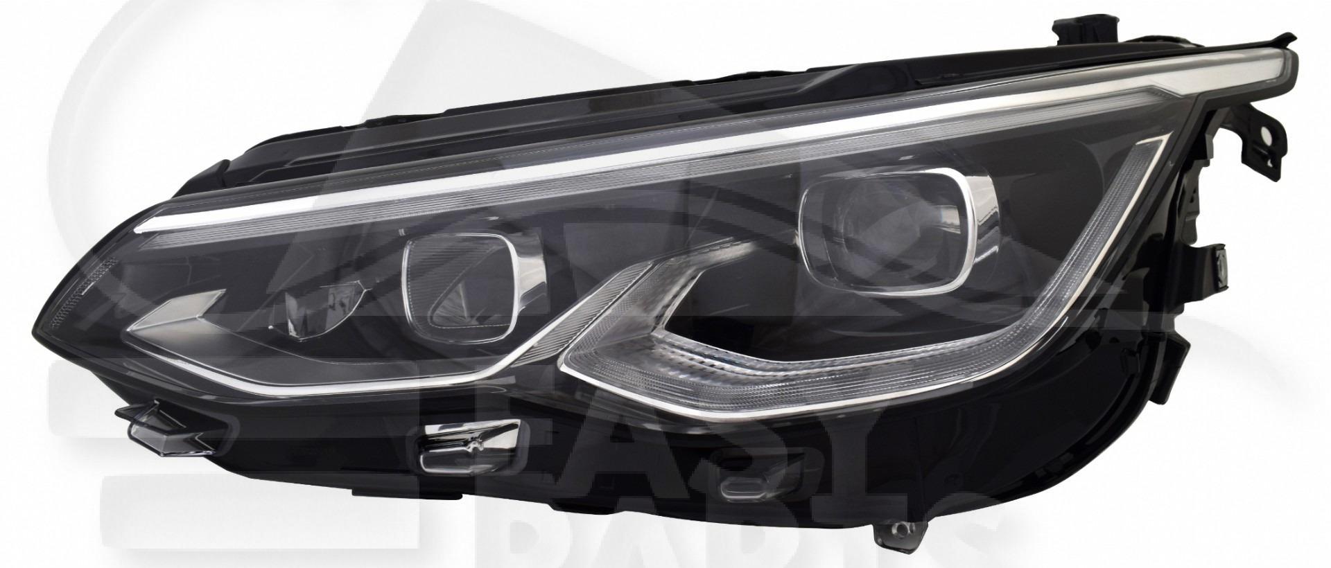 OPT G FULL LED A/MOTEUR & FEU DE JOUR LED F/CHROME Pour VOLKSWAGEN GOLF 8 GTI - VOP071 02/20→