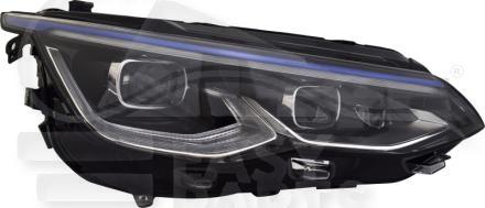 OPT D FULL LED A/MOTEUR & FEU DE JOUR LED F/BLEU Pour VOLKSWAGEN GOLF 8 GTI - VOP071 02/20→