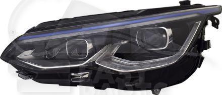 OPT G FULL LED A/MOTEUR & FEU DE JOUR LED F/BLEU Pour VOLKSWAGEN GOLF 8 GTI - VOP071 02/20→