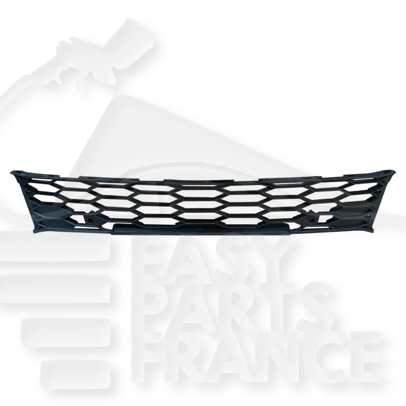 GRILLE CENTRALE DE PC AV NOIRE Pour VOLKSWAGEN GOLF 8 GTI - VOP071 02/20→