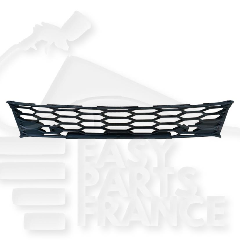 GRILLE CENTRALE DE PC AV NOIRE Pour VOLKSWAGEN GOLF 8 GTI - VOP071 02/20→