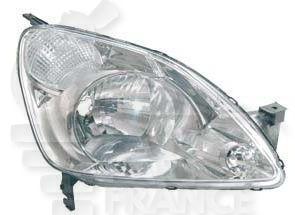OPT D H4 ELECT S/MOTEUR FEU BL Pour HONDA CR-V - HD082 04/02→12/04