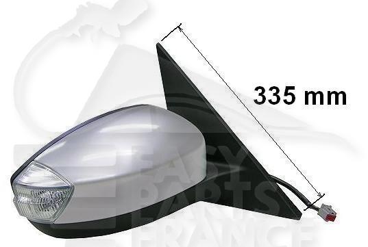 RETRO D ELECT CHAUF A PEINDRE A/FEU Pour FORD GALAXY - FD083 01/11→12/14