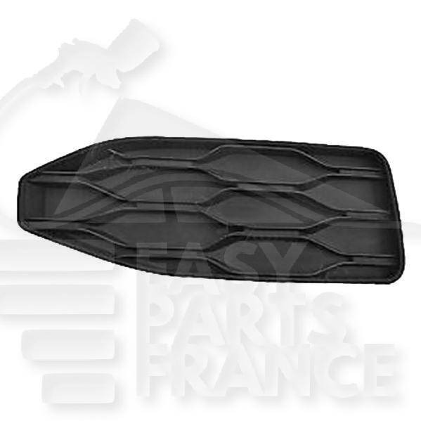 GRILLE DE PC AVD NOIRE (Phare Halogen) Pour VOLKSWAGEN T-ROC - VO250 11/17→02/22