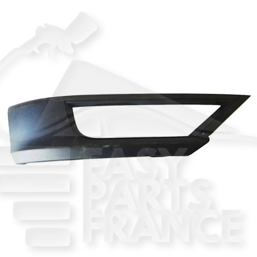 GRILLE DE PC AVD NOIRE A/EMPL AB (SPOILER) Pour VOLKSWAGEN T-ROC - VO250 11/17→02/22